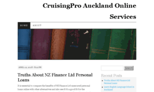 Cruisingpro.co.nz thumbnail