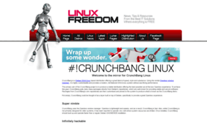 Crunchbang.linuxfreedom.com thumbnail