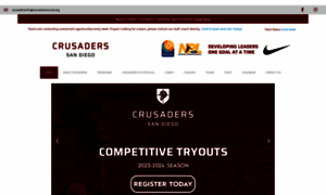 Crusaderssoccer.org thumbnail