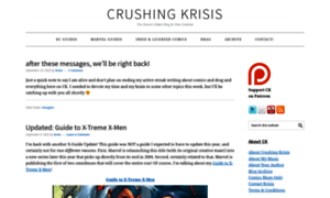 Crushingkrisis.com thumbnail