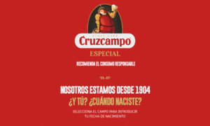 Cruzcampo.com thumbnail