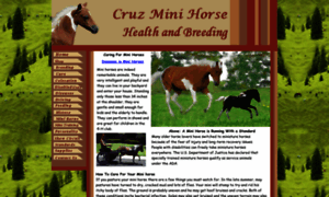 Cruzminihorses.com thumbnail