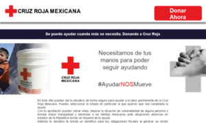 Cruzrojadonaciones.mx thumbnail