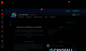 Cryofall.gamepedia.com thumbnail