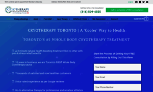 Cryotherapytoronto.ca thumbnail