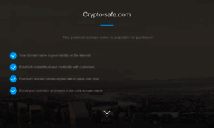 Crypto-safe.com thumbnail