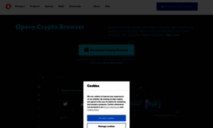 Crypto.opera.com thumbnail