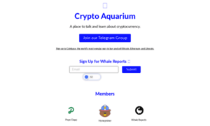 Cryptoaquarium.com thumbnail