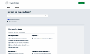 Cryptobridge.freshdesk.com thumbnail