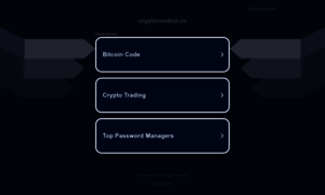 Cryptocontrol.co thumbnail