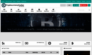 Cryptocurrencytracker.info thumbnail