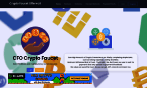 Cryptofaucetofferwall.com thumbnail