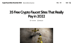 Cryptofaucets.cash thumbnail