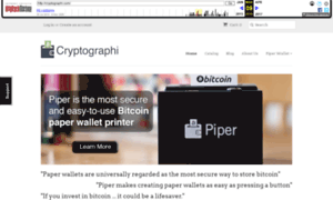 Cryptographi.com thumbnail