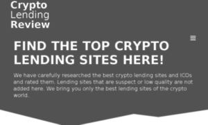 Cryptolendingreview.com thumbnail