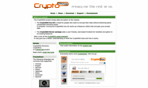 Cryptonas.senselab.org thumbnail