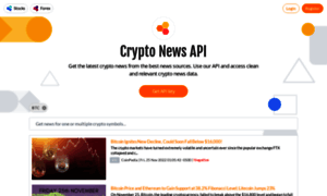 Cryptonews-api.com thumbnail