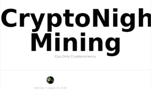 Cryptonightmining.com thumbnail