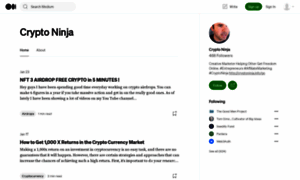 Cryptoninjaz.medium.com thumbnail