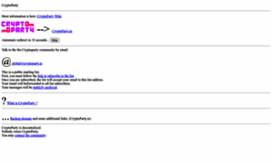 Cryptoparty.org thumbnail