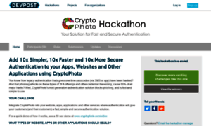 Cryptophoto.devpost.com thumbnail