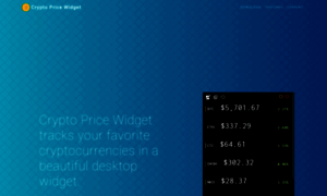 Cryptopricewidget.net thumbnail