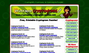 Cryptoquote-cryptogram-puzzles.com thumbnail