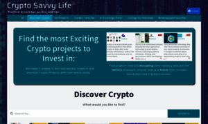 Cryptosavvylife.com thumbnail