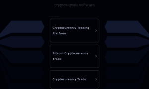 Cryptosignals.software thumbnail