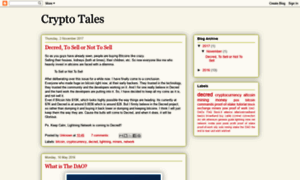 Cryptotales.blogspot.com thumbnail