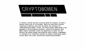 Cryptowomen.global thumbnail