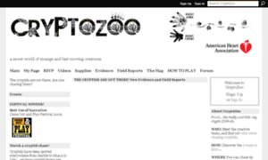 Cryptozoo.ning.com thumbnail