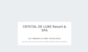 Crystal-de-luxe-resort-spa.hotelrunner.com thumbnail