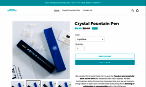 Crystal-fountain-pen.myshopify.com thumbnail