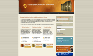 Crystal-hosting.com thumbnail