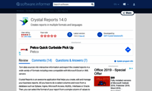 Crystal-reports.informer.com thumbnail