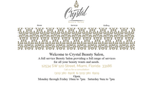 Crystalbeautysalonmiami.com thumbnail