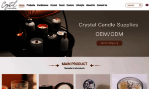 Crystalcandlesupplies.com thumbnail