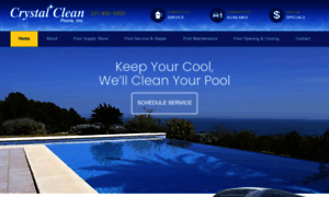 Crystalcleanpools.com thumbnail