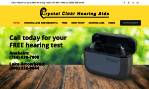 Crystalclearhearingaids.com thumbnail