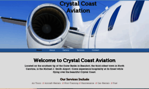 Crystalcoastaviation.com thumbnail