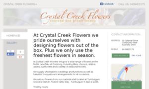 Crystalcreekflowers.com.au thumbnail