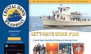 Crystaldawnheadboat.com thumbnail