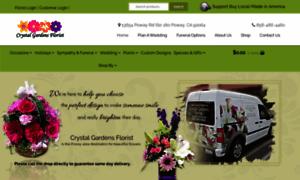 Crystalgardensflorist.com thumbnail