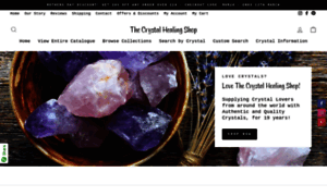 Crystalhealingshop.com thumbnail