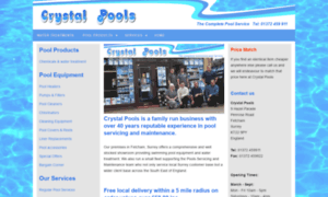 Crystalpools.co.uk thumbnail
