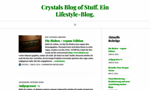 Crystalsblogofstuff.wordpress.com thumbnail