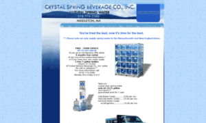 Crystalspringbeverage.com thumbnail