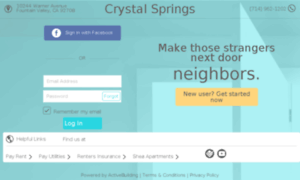 Crystalsprings.activebuilding.com thumbnail