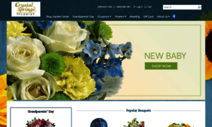 Crystalspringsflorist.net thumbnail